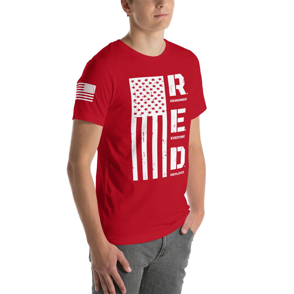 T Shirt - Remember Everyone Deployed (RED) / MADE IN USA – Patriots Landing  Kentucky