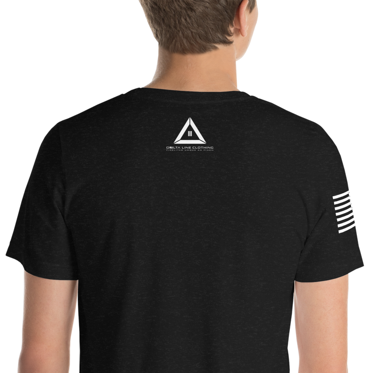 Black Patriotic T-Shirt - All Lines Matter Mens Patriotic Shirt- American Pride Shirts
