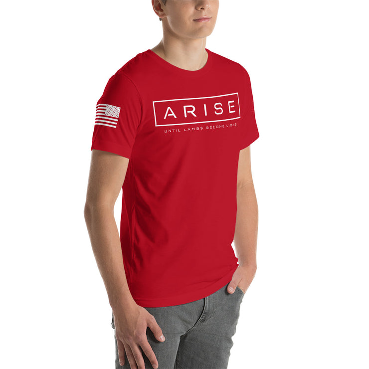 Patriotic T-Shirt - Arise Until Lambs Become Lions Mens Patriotic Shirt - American Pride Shirts